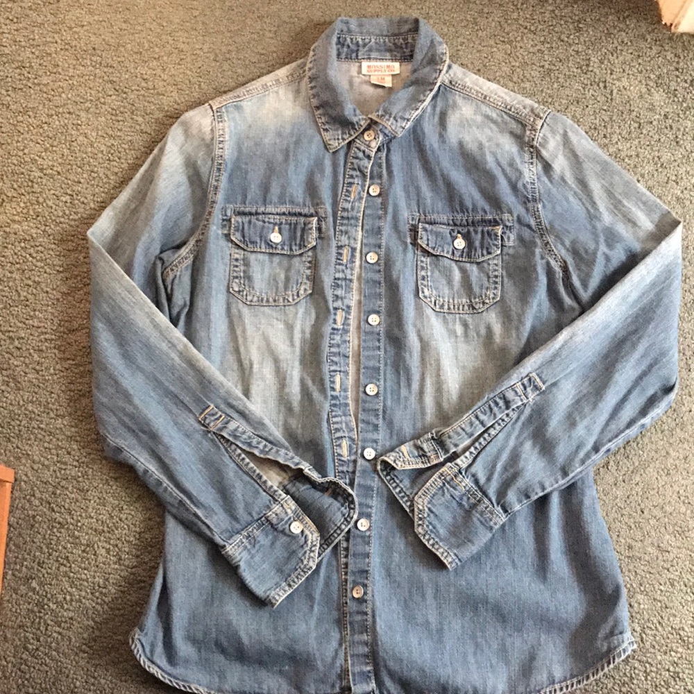 Mossimo Supply Co chambray button down